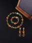 Vintage / Retro Medieval Multi-Colors Alloy Heart-shaped Prom Necklaces Bracelets Earrings Accessories 2025