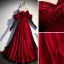 Chic / Beautiful Burgundy Spotted Satin Prom Dresses 2022 A-Line / Princess Strapless Sleeveless Backless Floor-Length / Long Formal Dresses