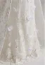 Chic Blanche Faux Diamant Appliques Robe De Mariée Sirène 2025 Bustier Sans Manches Dos Nu Train De Balayage