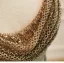Sexy High End Gold Handgefertigt Strass Abendkleider 2026 Meerjungfrau Bandeau Ärmellos Rückenfreies Sweep / Pinsel Zug Abend Festliche Kleider