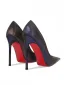 Chic / Belle Violet Cuir Soirée Escarpins 2026 12 cm Talons Aiguilles À Bout Pointu Escarpins Talons Hauts
