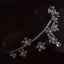 Modest / Simple Silver Pearl Rhinestone Alloy Earrings Tiara Wedding Bridal Hair Accessories 2025