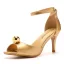 Schlicht Sommer Himmelblau Perle Ball Sandalen Damen 2023 Knöchelriemen 7 cm Stilettos Peeptoes Sandaletten Hochhackige