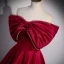 Elegant Burgundy Prom Dresses 2022 Ball Gown Off-The-Shoulder Bow Pearl Sleeveless Backless Floor-Length / Long Satin Prom Formal Dresses
