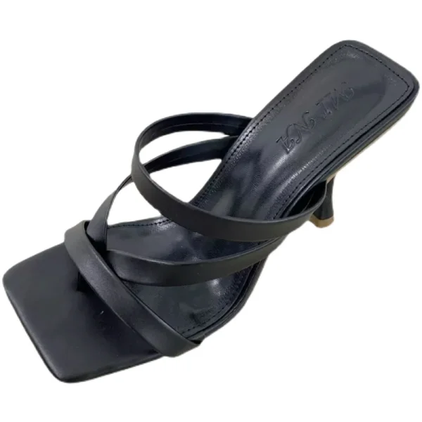 Modest / Simple White Street Wear Summer Womens Sandals 2022 9 cm Stiletto Heels Open / Peep Toe Sandals High Heels
