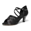 Chic / Beautiful Champagne Latin Dance Shoes 2022 X-Strap 7 cm Stiletto Heels Open / Peep Toe Prom Womens Sandals High Heels