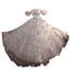Flower Fairy White Floral Prom Dresses 2023 A-Line / Princess Off-The-Shoulder Short Sleeve Backless Floor-Length / Long Prom Formal Dresses