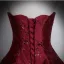 High-end Chinese style Burgundy Sequins Formal Dresses 2026 A-Line / Princess Strapless Sleeveless Backless Floor-Length / Long Evening Party Evening Dresses