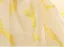 Chic / Beautiful Yellow Sequins Birthday Flower Girl Dresses 2025 Ball Gown Strapless Sleeveless Backless Floor-Length / Long