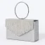 Charming Bling Bling Sequins Rhinestone Tassel Blushing Pink Evening Party Clutch Bags 2023