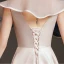 Vintage / Retro Chinese style Champagne Evening Dresses 2023 A-Line / Princess High Neck Sleeveless Backless Court Train Evening Party Formal Dresses