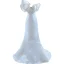 Schöne Weiß Satin Brautkleider / Hochzeitskleider 2022 Meerjungfrau Ärmellos Bandeau Blumen Rückenfreies Sweep / Pinsel Zug