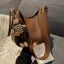Vintage Koffie Straatkleding PU Handtas 2024