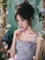 Flower Fairy Multi-Colors Appliques Prom Dresses 2026 A-Line / Princess Spaghetti Straps Sleeveless Backless Floor-Length / Long Prom Formal Dresses