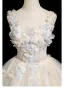 Chic / Beautiful Champagne Beading Sequins Appliques Prom Dresses 2025 Ball Gown Square Neckline Sleeveless Backless Floor-Length / Long Formal Dresses