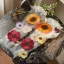 Inhabituel Blanche Fait main Fleur Mariage Tulle Gants Mariage 2026