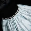 Elegant Black Printing Rhinestone Prom Dresses 2023 Ball Gown Spaghetti Straps Bow Short Sleeve Backless Floor-Length / Long Formal Dresses
