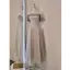 Simple Champagne Noeud Paillettes Robe Demoiselle D'honneur 2022 Princesse De l'épaule Manches Courtes Dos Nu Longue Robe Demoiselle D'honneur