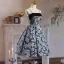 Chic / Beautiful Multi-Colors Floral Homecoming Graduation Dresses 2024 A-Line / Princess Spaghetti Straps Sleeveless Backless Knee-Length Formal Dresses