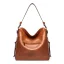 Vintage / Retro Brown Street Wear Shoulder Bags Women's Bags 2023