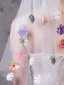 Simple Blanche Tulle Appliques 0.5 m Voile De Mariée 2025