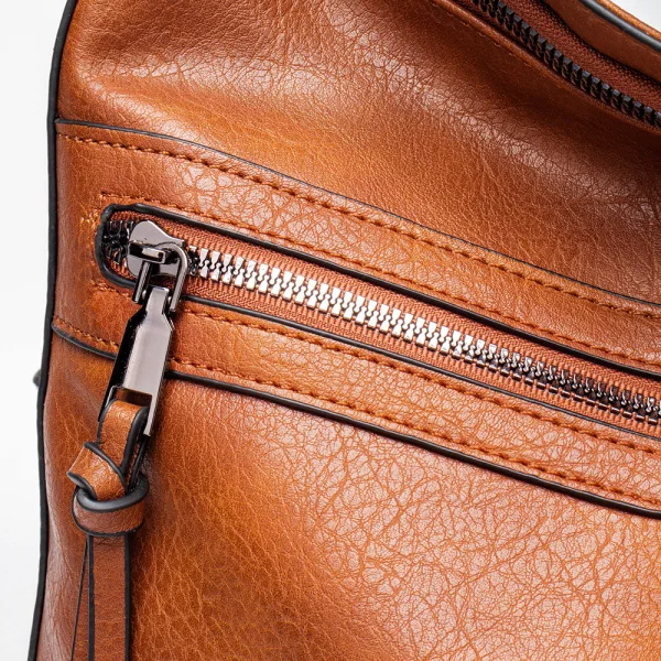 Vintage / Retro Brown Street Wear Shoulder Bags Women's Bags 2023