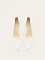 Elegante Witte Kant Bloem Bruidsschoenen 2025 10 cm Naaldhakken / Stiletto Spitse Neus Huwelijk Pumps Hoge Hakken