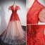 Chic / Belle Multi-Couleurs Rouge Robe De Bal 2022 Princesse U-Cou Manches Courtes Dos Nu Perlage Paillettes Longue Robe De Ceremonie