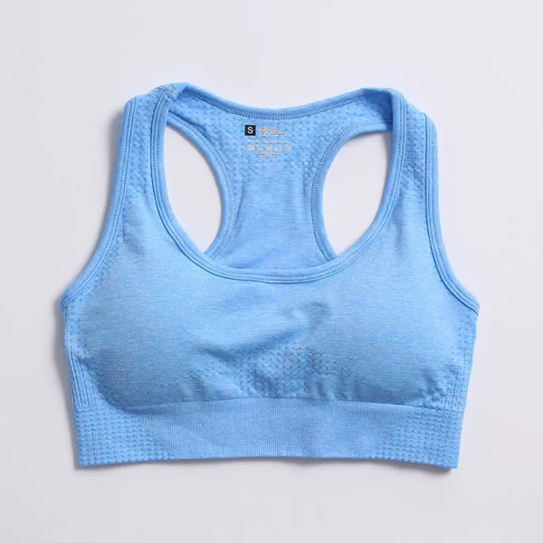 Einfarbig Himmelblau Fest Yoga & Sport Set Rundhalsausschnitt Lange Ärmel Figurbetontes Leggings 2021