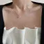 Chic / Beautiful Sky Blue Sterling Silver Transparent Necklaces Accessories 2023