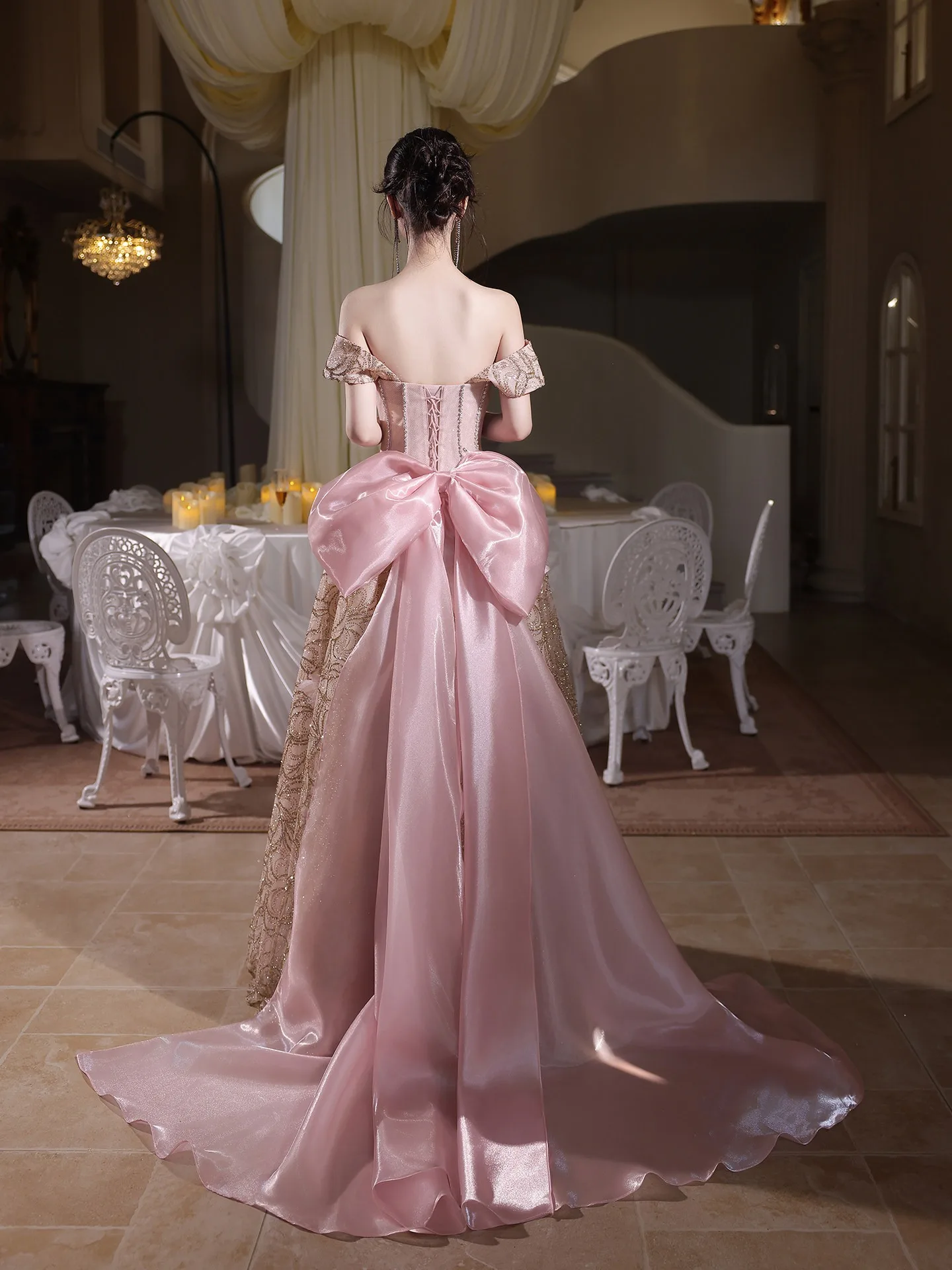 open lace back dress Amazon.com: Tulle 3D Butterfly Prom Dresses for Women 2025 Lace Applique  Princess Prom Dress Long Ball Gown Black US0: Clothing, Shoes & Jewelry main image 0