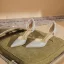 Charmant Silber Perle Knöchelriemen Glanz Abend Sandalen Damen 2023 8 cm Stilettos Spitzschuh Sandaletten Hochhackige