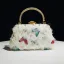 Fashion Ocean Blue Butterfly Tassel Prom Handbag 2025 Clutch Bags