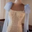 Haut de Gamme Charmant Champagne Faux Diamant Paillettes Robe De Soirée 2023 Bretelles Spaghetti Noeud Sans Manches Dos Nu Longue Soirée Robe De Ceremonie