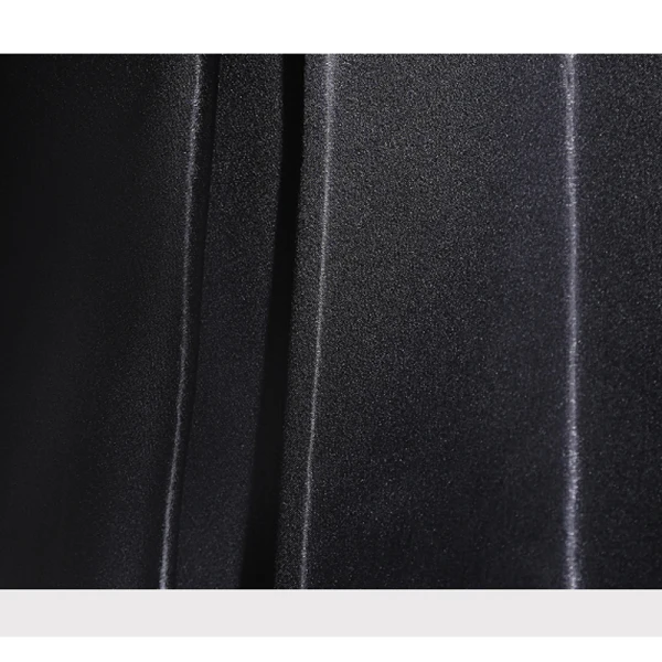 Elegante Schwarz Satin Ballkleider 2023 Ballkleid Off Shoulder Kurze Ärmel Rückenfreies Lange Festliche Kleider