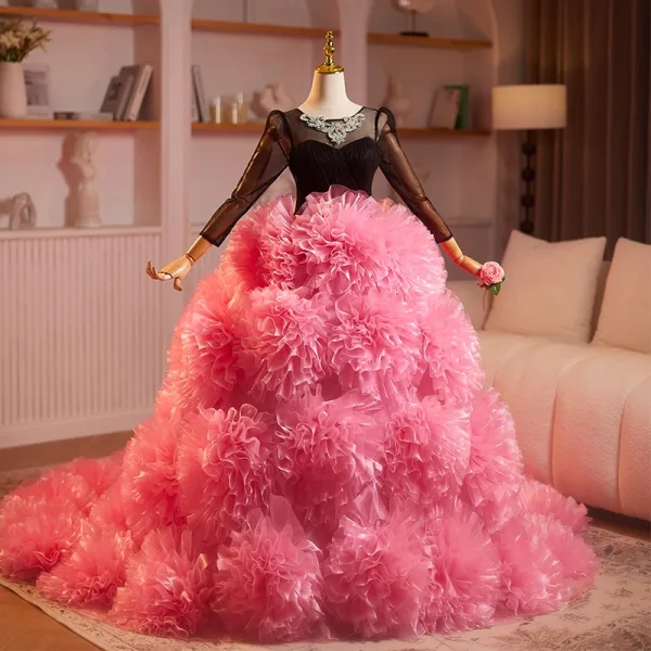 Sparkly pink prom dresses 2021    cg20484