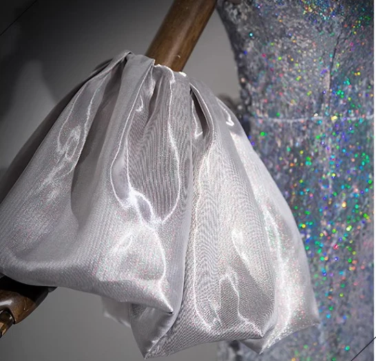 Sexy Glitzernden Multifarben Pailletten Perlenstickerei Abendkleider 2024 Meerjungfrau Bandeau Kurze Ärmel Rückenfreies Lange Abend Festliche Kleider