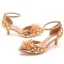 Sjarmerende Multi-Farger Krystall Rhinestone Brudesko 2023 Ankelstropp 7 cm Stiletthæler Spisse Bryllup Høyhælte