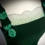 Modest / Simple Dark Green Appliques Suede Prom Dresses 2023 A-Line / Princess Square Neckline Sleeveless Backless Floor-Length / Long Prom Formal Dresses