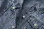 Women Beading Rhinestone Pearl Denim Sky Blue Coats & Jackets Cotton Loose Lapel  Street Wear Fall Winter Long Sleeve Tops