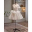 Sexy Ivoire Paillettes Perlage Perle Robe De Fête 2023 Bustier Noeud Sans Manches Dos Nu Longue Cocktail Soirée Robe De Ceremonie