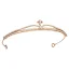 Modest / Simple Gold Alloy Rhinestone Bridal Hair Accessories Wedding Tiara 2022
