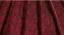 Elegant Burgundy Rose Printing Satin Prom Dresses 2024 Ball Gown Square Neckline Puffy Short Sleeve Backless Floor-Length / Long Prom Formal Dresses