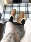Keep Warm Winter Brown Street Wear Suede Snow Boots 2024 Leather Round Toe Womens Boots