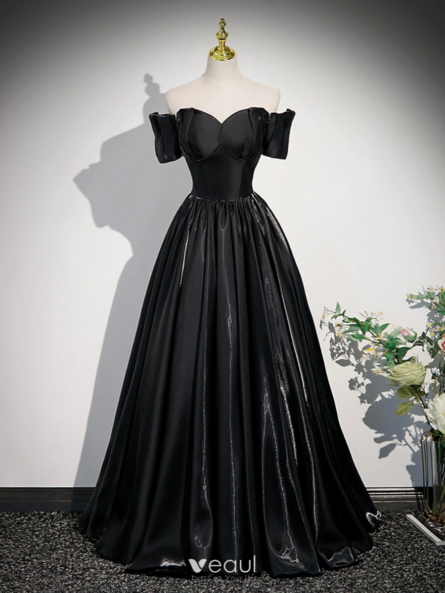 Robe de bal noire discount