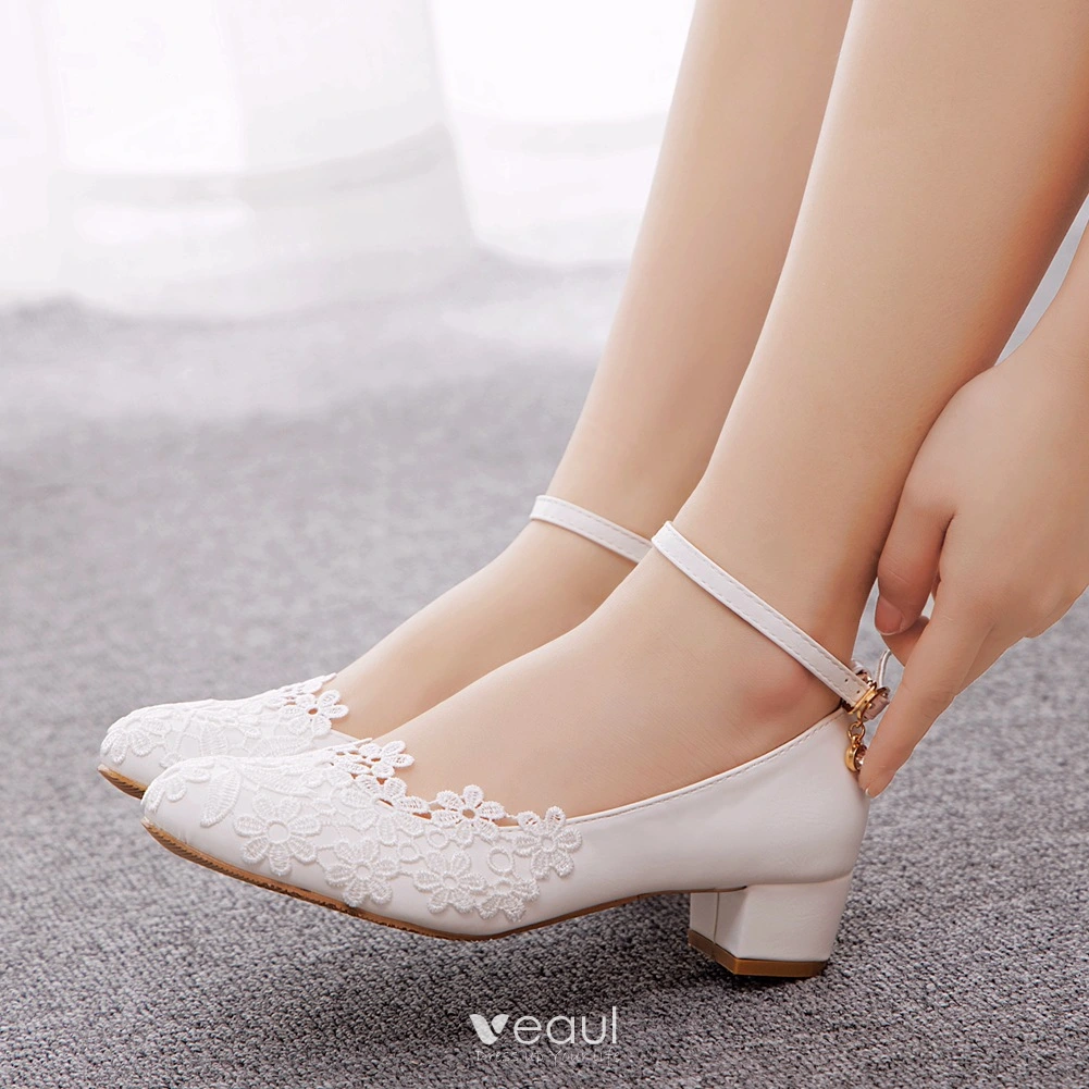 Low heel Wedding Shoes | Beyond Beautiful Flare – PinkyPromiseAccs