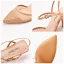 Modest / Simple White Casual Pierced Womens Sandals 2022 7 cm Stiletto Heels Pointed Toe Sandals High Heels