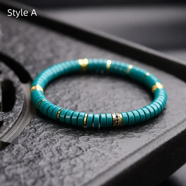 Fashion Chic / Beautiful Dark Green Handmade  Bracelet Accessories 2026