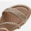 Bruin Comfortabel Strand Vlecht Platte Sandalen Dames 2022 Peep Toe Sandalen