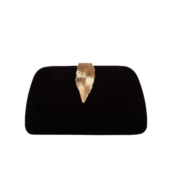 Chic / Beautiful Black Evening Party Suede Clutch Bags 2023